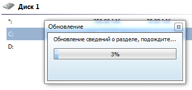 Перемещение границ разделов жесткого диска программой MiniTool Partition Wizard Server Edition. http://shparg.narod.ru/index/0-16