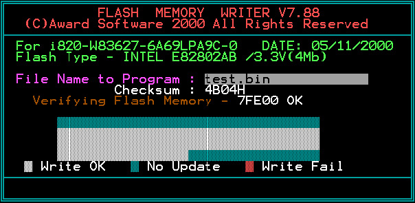 Перепрошивка BIOS из DOS. http://shparg.narod.ru/index/0-52